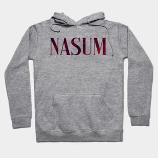 Nasum - Simple Typography Style Hoodie